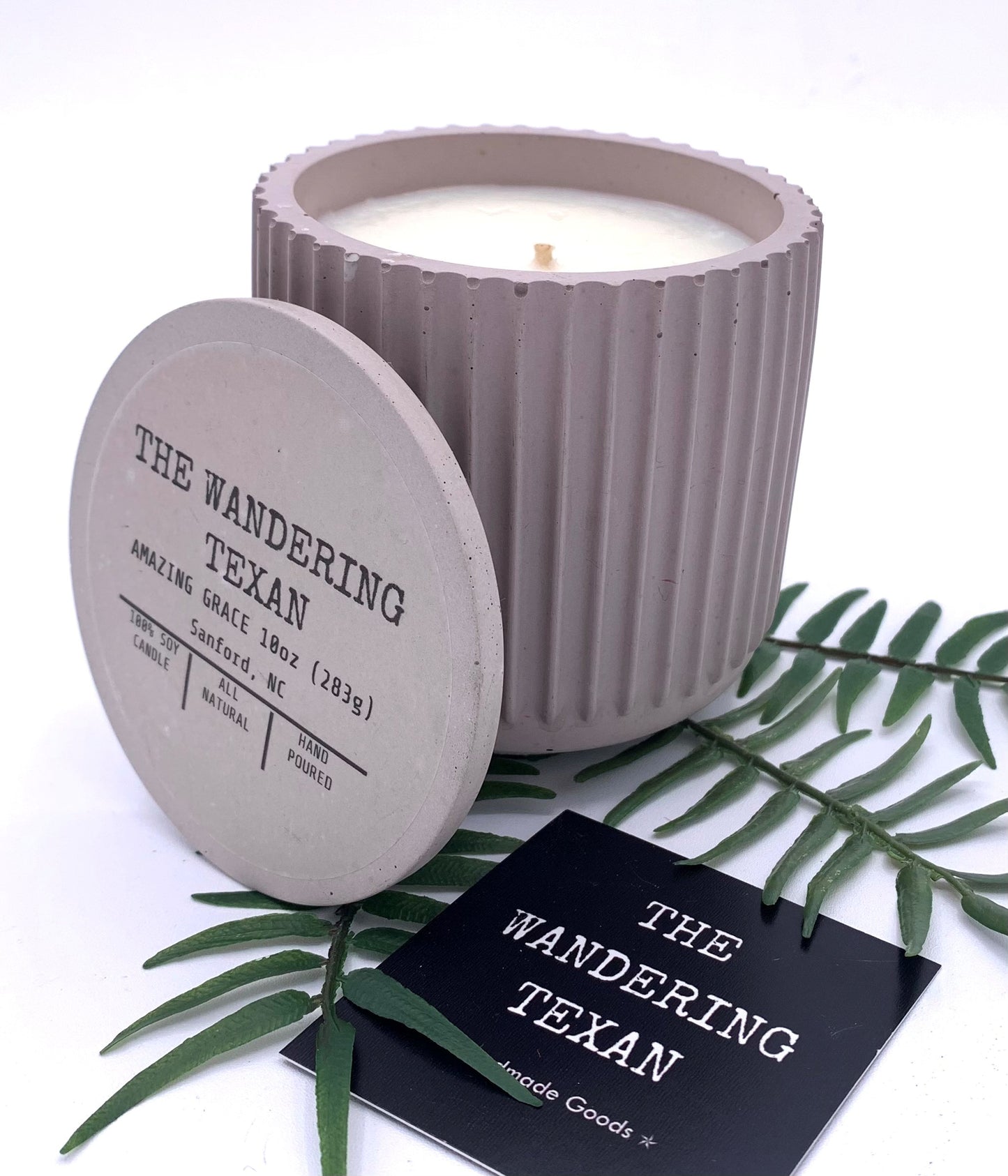 Amazing Grace | Ridged Collection | Soy Candle