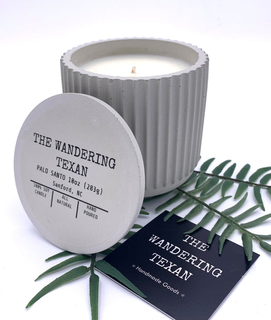 Palo Santo | Ridged Collection | Soy Candle